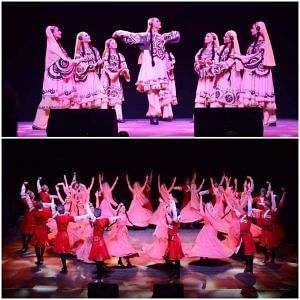 A Russian cultural performance in Mumbai | Twitter/@RusEmbIndia