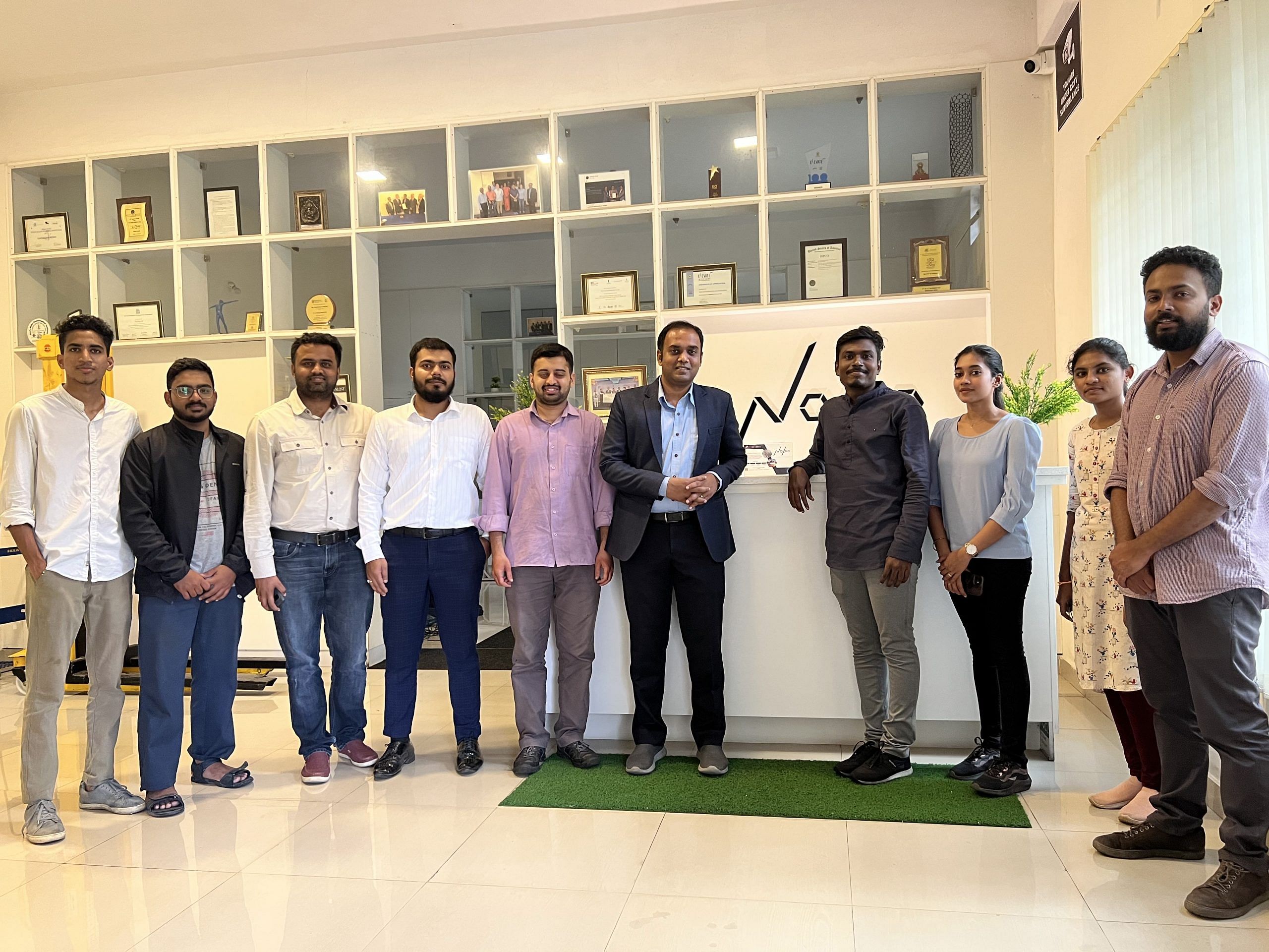 NoPo’s team in their office at Bengaluru | Sandhya Ramesh/ThePrint
