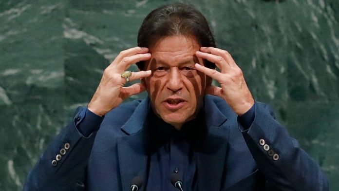 Former Pakistan Prime Minister Imran Khan | Reuters via ANI file photo