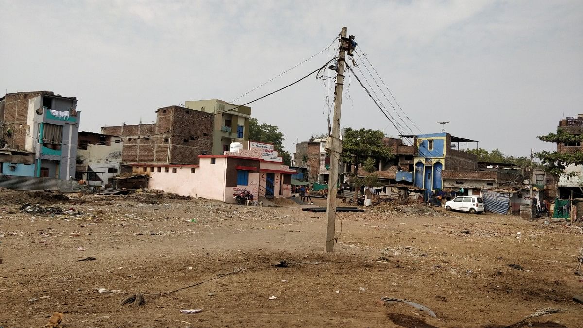 Area in Khaskhaswadi where demolition drive was carried out in April | Sukriti Vats | ThePrint