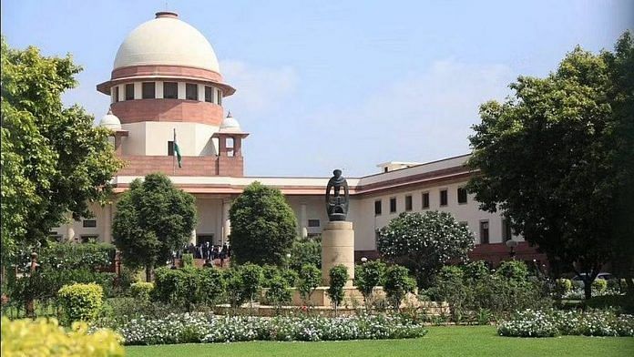 File photo of the Supreme Court | Photo: Manisha Mondal | ThePrint