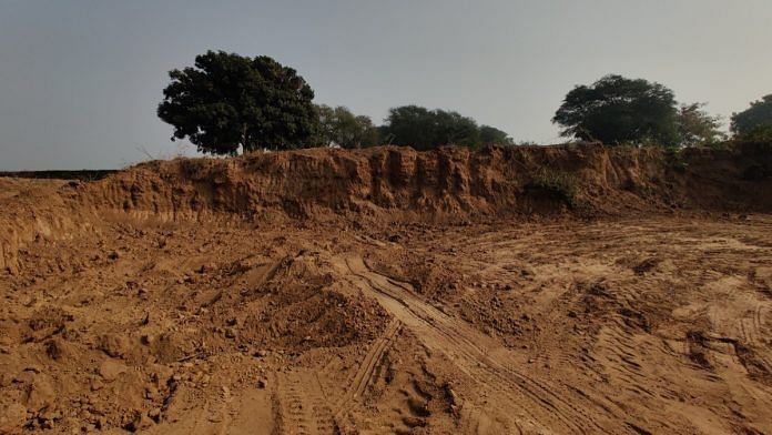 Illegal mining quarry in village Mianpur Changer | Urjita Bhardwaj | ThePrint