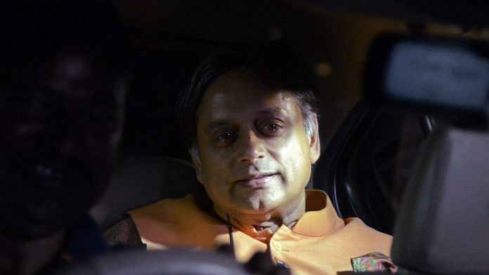 File photo of Congress leader Shashi Tharoor