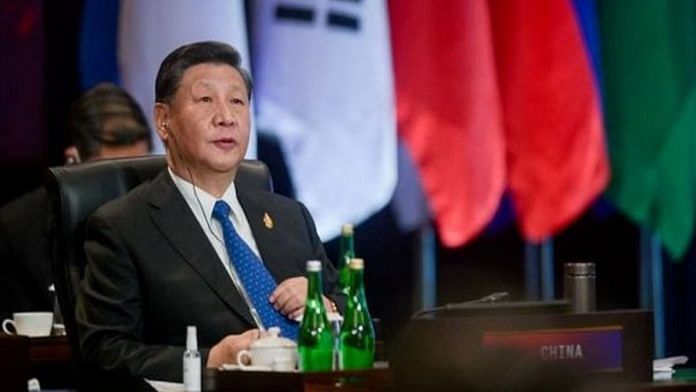 Chinese President Xi Jinping at G20 Summit in Bali, Indonesia
