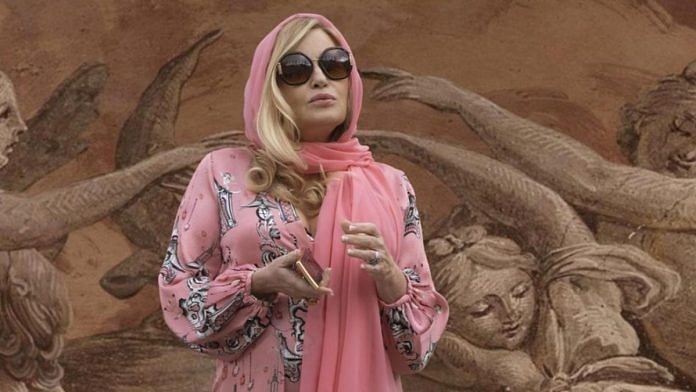 Jennifer Coolidge in a still from The White Lotus | Credit: HBO