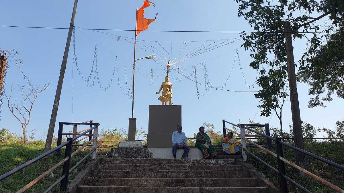 Chhatrapati Shivaji sculpture in Yellur | Sharan Poovanna | ThePrint