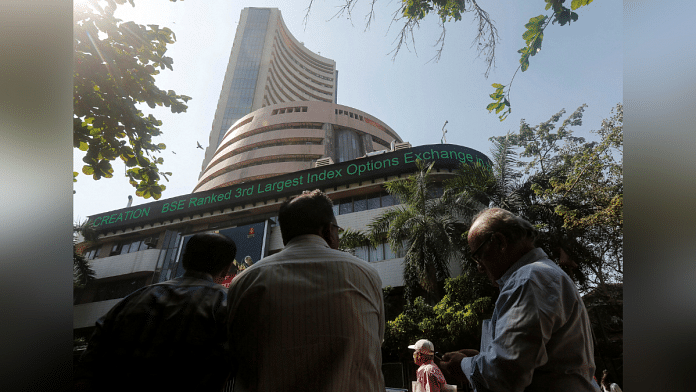 Data from the Bombay Stock Exchange (BSE) as of the close of trading on Thursday showed that several Adani companies’ stock prices had fallen 70-80 per cent. | Reuters File Photo