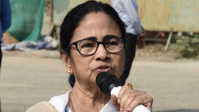 West Bengal CM Mamata Banerjee speaks to the media at the Kolkata airport Monday | ANI