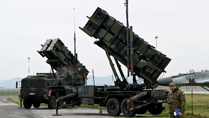 Representational image of a patriot missile defence system | Reuters File photo/Radovan Stoklasa