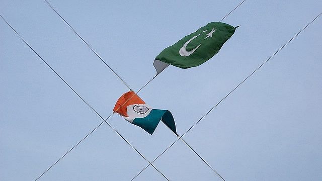 Representative image: India and Pakistan flags | Flickr