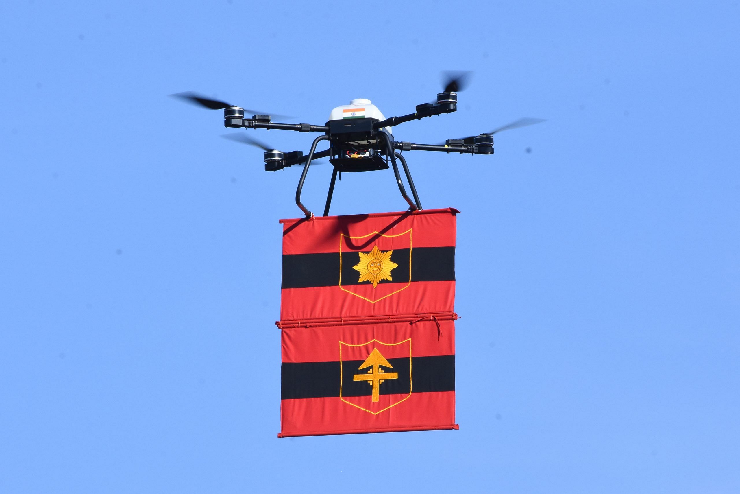 Fly-past by Indian Army drone | Suraj Singh Bisht | ThePrint