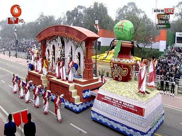 74th Republic Day parade: West Bengal tableau showcases Durga Puja