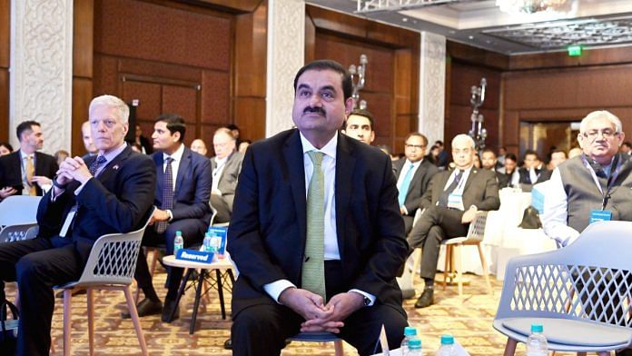 File photo of Adani Group chairman Gautam Adani at India Ideas Summit in New Delhi | ANI