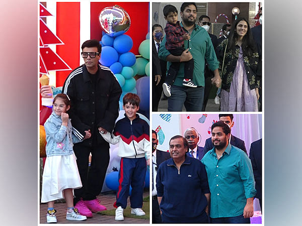 Akash Ambani hosts Holiday-themed b'day bash for son Prithvi, check out pics