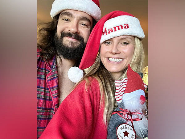 Check out Heidi Klum and husband Tom Kaulitz's 'cheeky' snaps from New Year diaries
