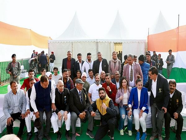 Rahul Gandhi interacts with Haryana athletes during Bharat Jodo Yatra