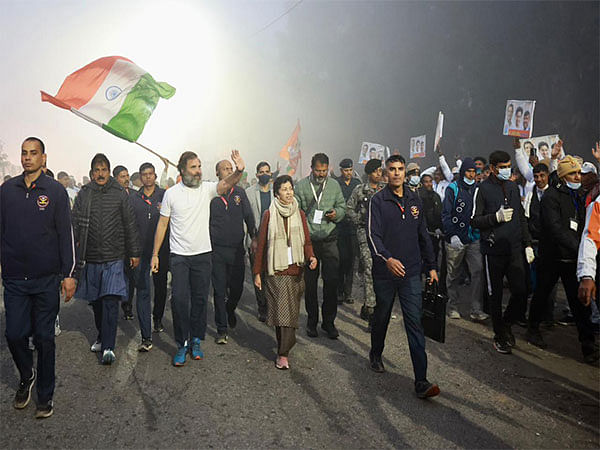 Bharat Jodo Yatra resumes from Dodwa-Taraori crossing in Haryana on Day 114