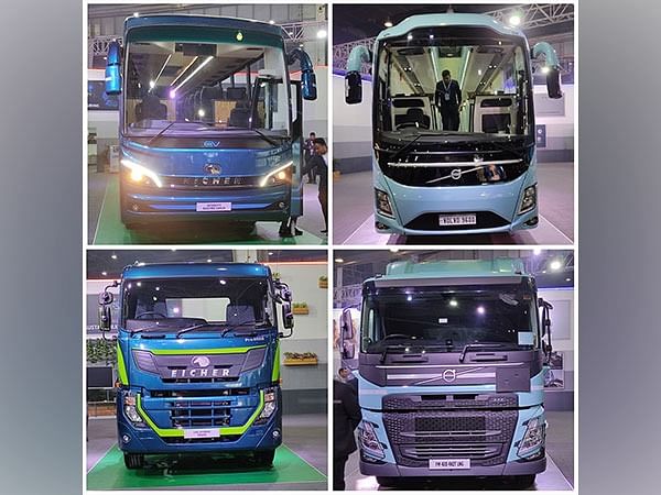 Volvo, Eicher showcase range of mobility solutions at Auto Expo 2023