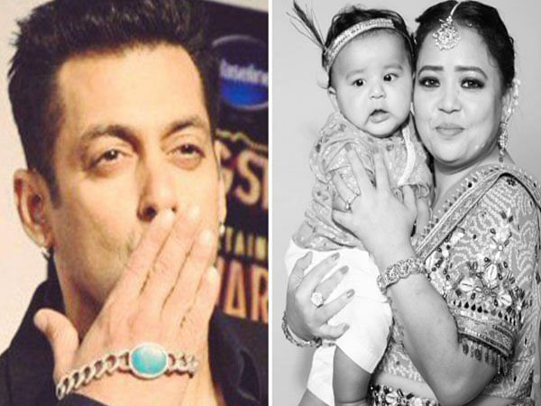 Bharti Singh's son Golaa gets trademark gift from Salman Khan