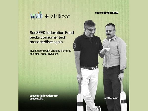 str8bat, a Consumer Tech Company in Sports, raises funds from SucSEED Indovation