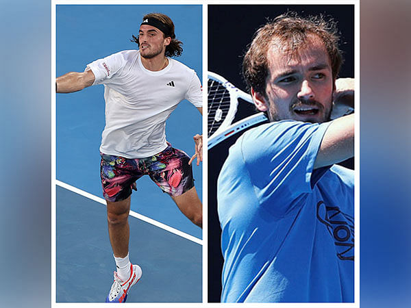 Australian Open: Tsitsipas, Medvedev start title quest with wins