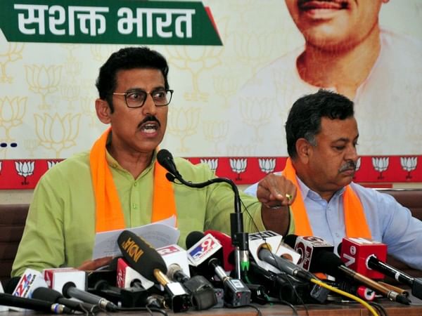 Rajyavardhan Rathore urges Rajasthan CM to announce crop loss compensation for farmers