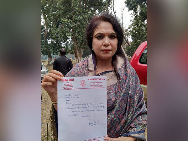 BJP MLA Rashmi Verma booked under theft charges in Bihar