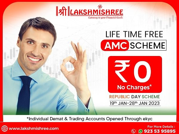 Lakshmishree Investment Announces Lifetime Free AMC Scheme for Limited Time