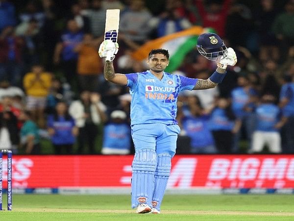 Suryakumar Yadav named ICC Men's T20I Cricketer of the Year 2022