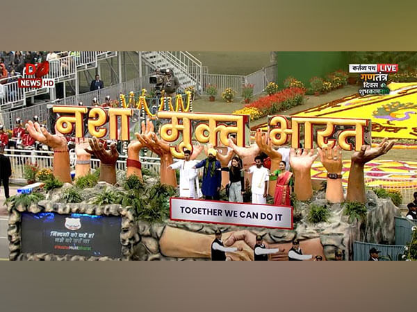 74th Republic Day parade: Ministry of Home Affairs' tableau reflects resolve to make India drug-free