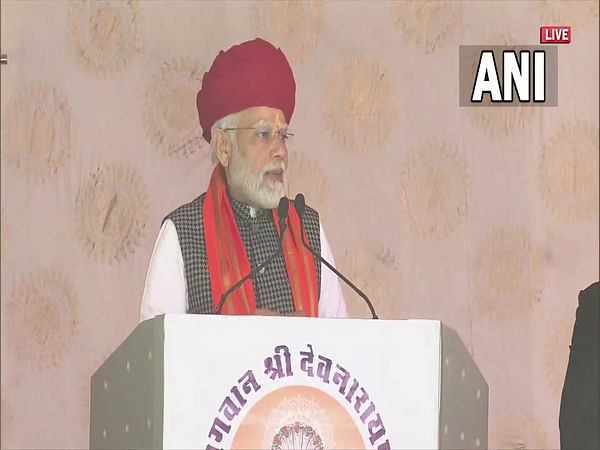 Our government working with mantra of "preference for underprivileged" like Lord Devnarayan: PM Modi in Rajasthan