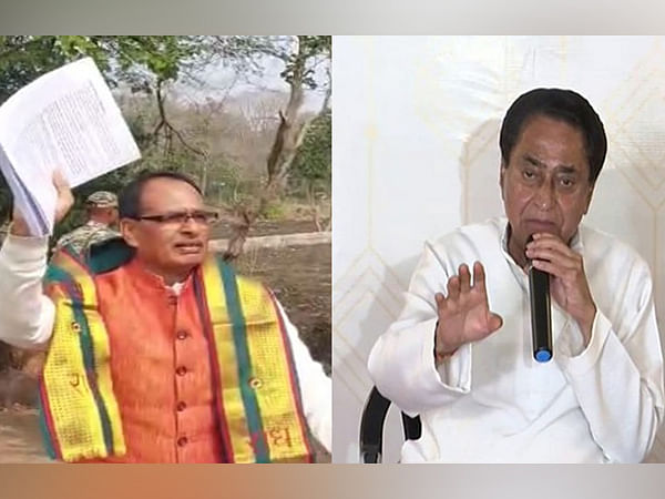 MP: CM Chouhan asks Nath whether he gave single rupee to farmers under insurance scheme; Nath reacts