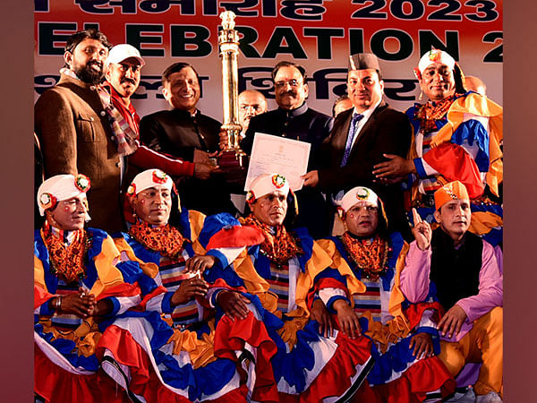 Uttarakhand's tableau wins first prize in 74th Republic Day parade
