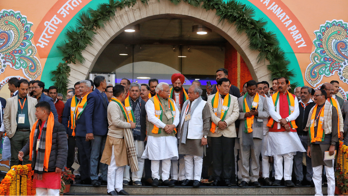 BJP leaders at party's national executive meet Tuesday | Manisha Mondal | ThePrint