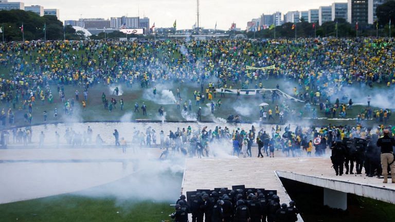 Ex-president Jair Bolsonaro supporters storm Brazil’s top government offices