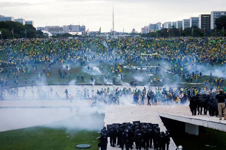 Brazil top court opens investigation into Bolsonaro role in Brasilia riots