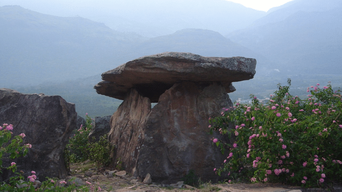 Representative image of a South Indian dolmen | Wikimedia Commons
