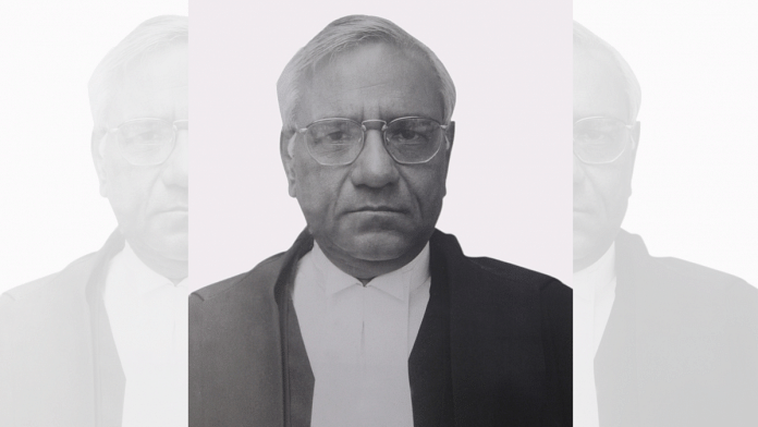 File photo of former Sikkim High Court Chief Justice Ripusudan Dayal | hcs.gov.in