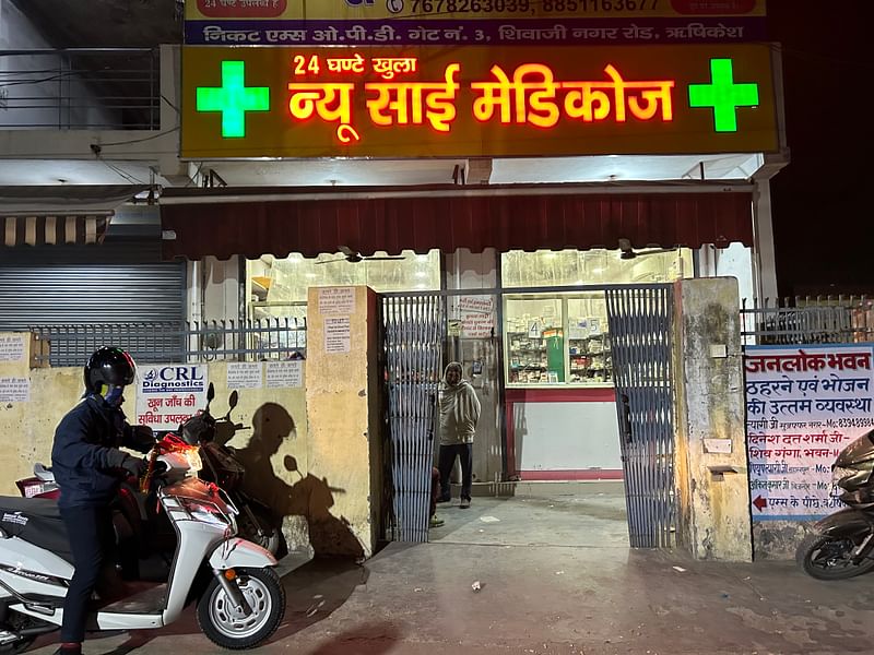 New Sai Medicos, one of the oldest medical stores in the area | Jyoti Yadav, ThePrint