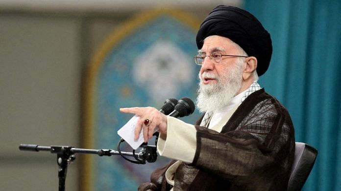 File photo of Iran's Supreme Leader Ayatollah Ali Khamenei | Office of the Iranian Supreme Leader/WANA/Handout via Reuters