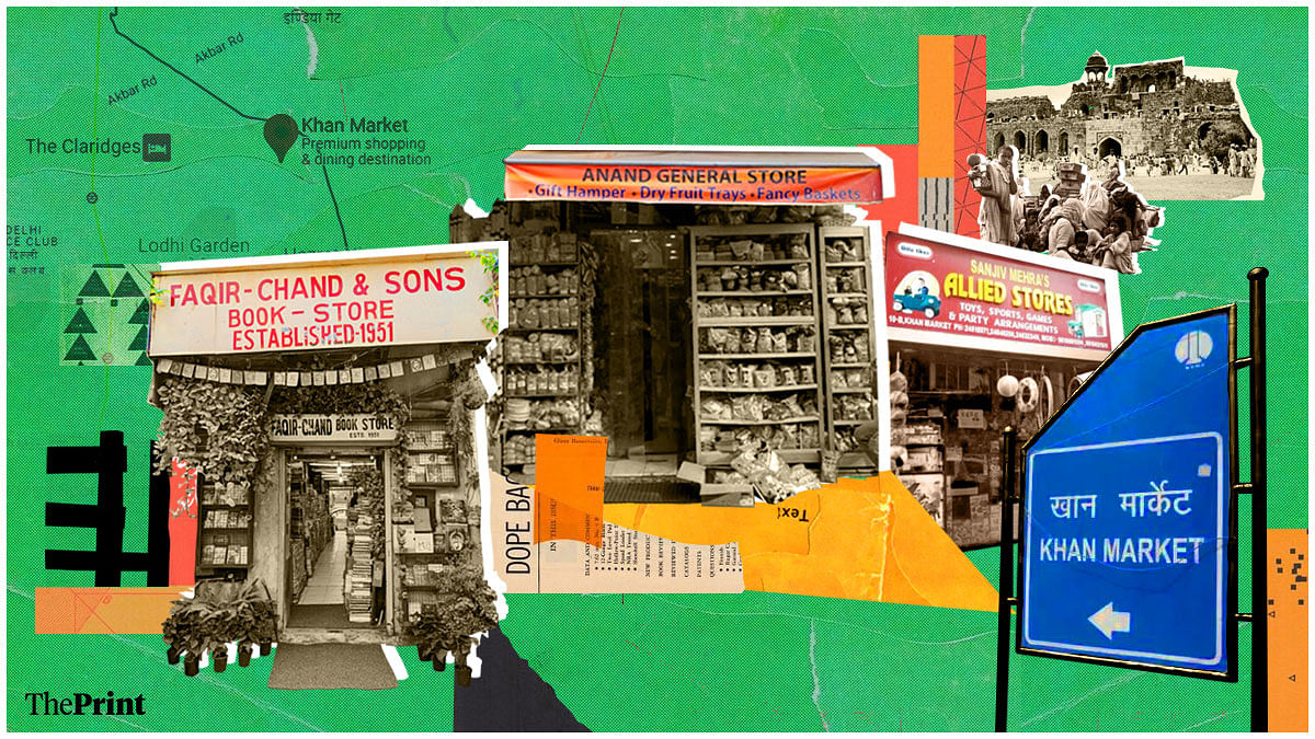 Khan Market and Anand General Store a contradiction. One is glitzy, the other basic, everyday