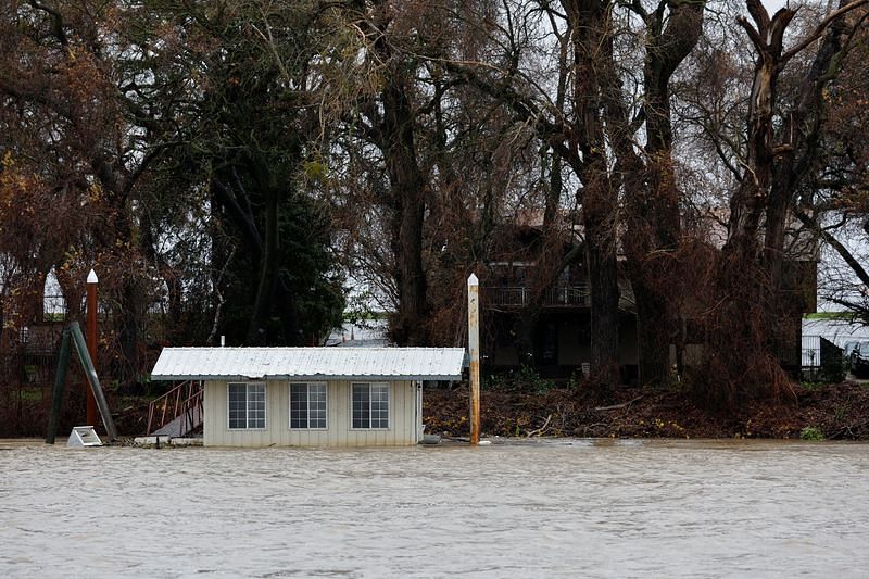 Latest 'atmospheric River' Storm Renews Flood Threat In California ...