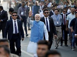 PM Narendra Modi waves to his supporters in Ahmedabad | Reuters file photo