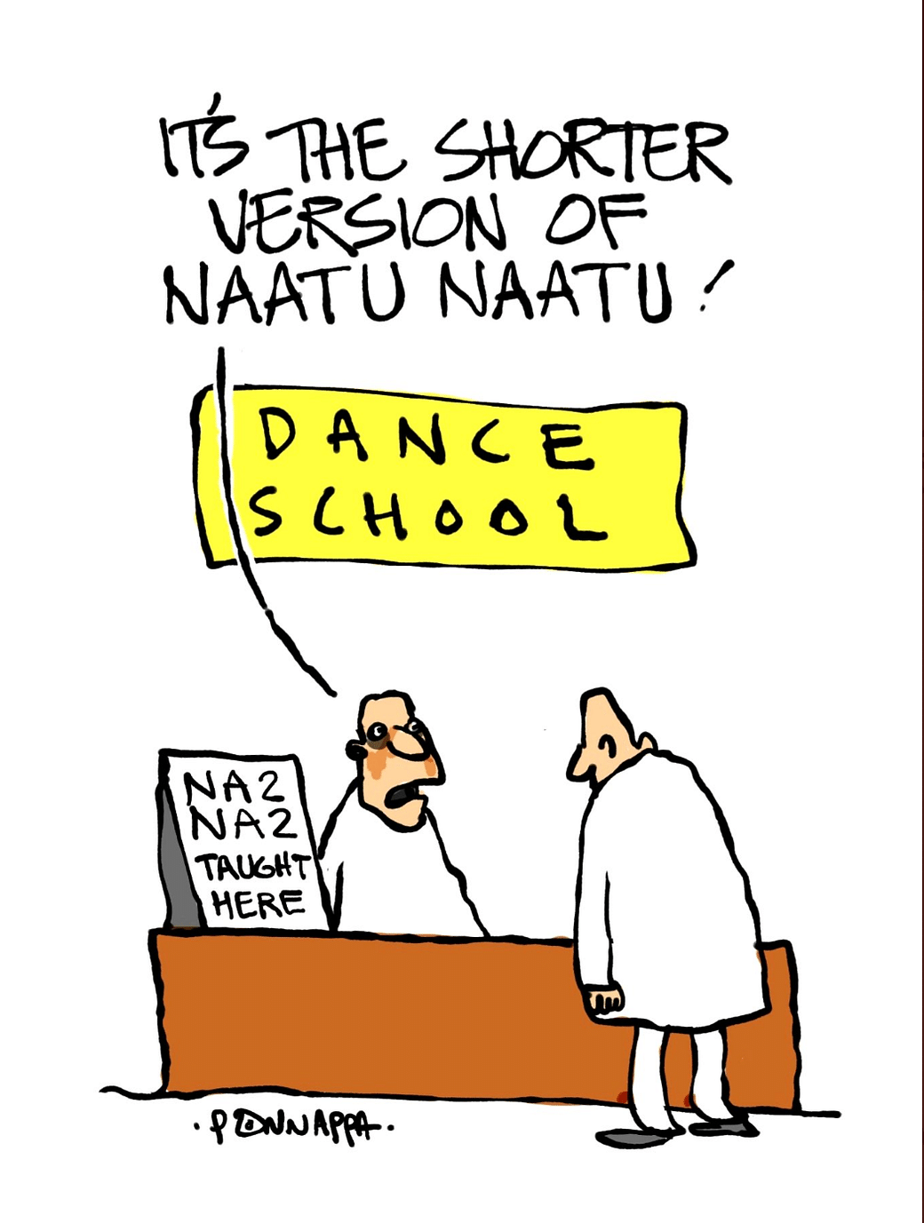 Nala Ponnappa | Twitter/@PonnappaCartoon