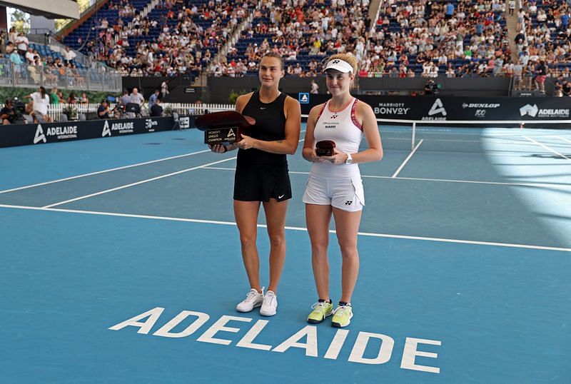 TennisSabalenka stops qualifier Noskova to seal Adelaide title