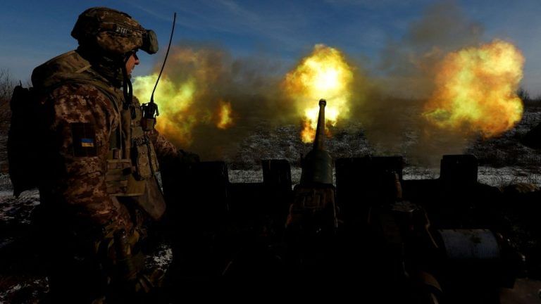 Russian mercenary group Wagner battle Ukrainian resistance in salt mining town Soledar