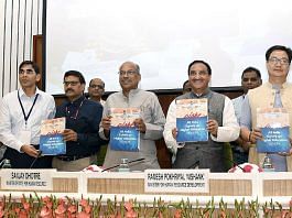 File photo of the launch of the All India Survey on Higher Education 2018-19 at the last CABE meeting in 2019 | ANI