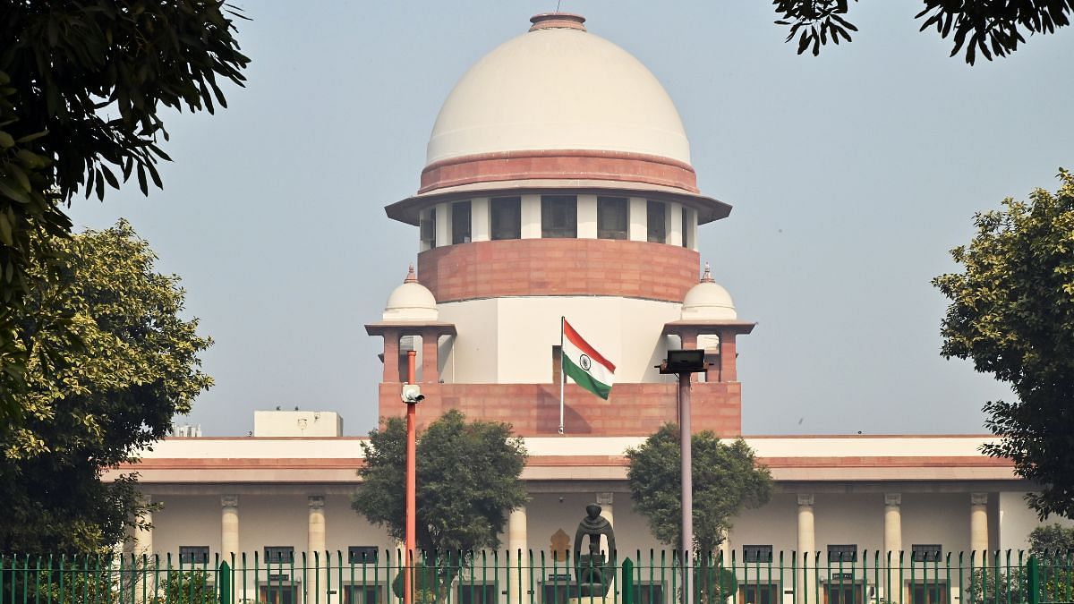 A view of the Supreme Court building, in New Delhi on Tuesday | ANI