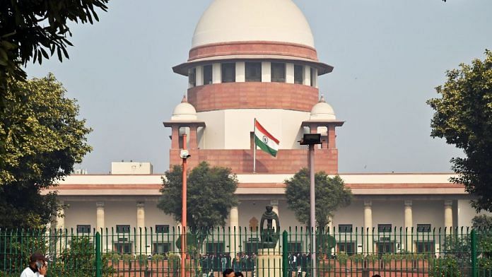 File photo of the Supreme Court building, in New Delhi on 10 January, 2023 | ANI