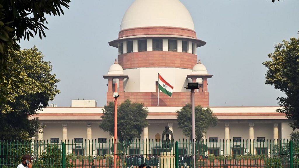 File photo of the Supreme Court building, in New Delhi on 10 January, 2023 | ANI